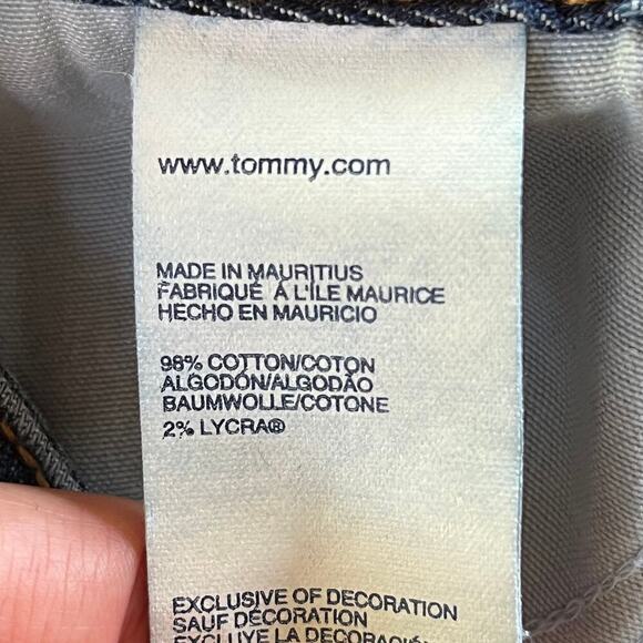 Tommy Hilfiger Women's Medium Wash Denim Bermuda Shorts Size 2 - Picture 8 of 8